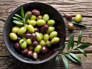 can birds eat olives